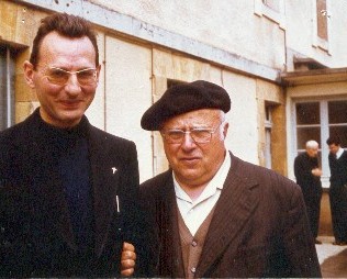 Mgr Bagnard et Gérard Soulages